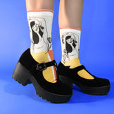 Modern Art Printed Socks